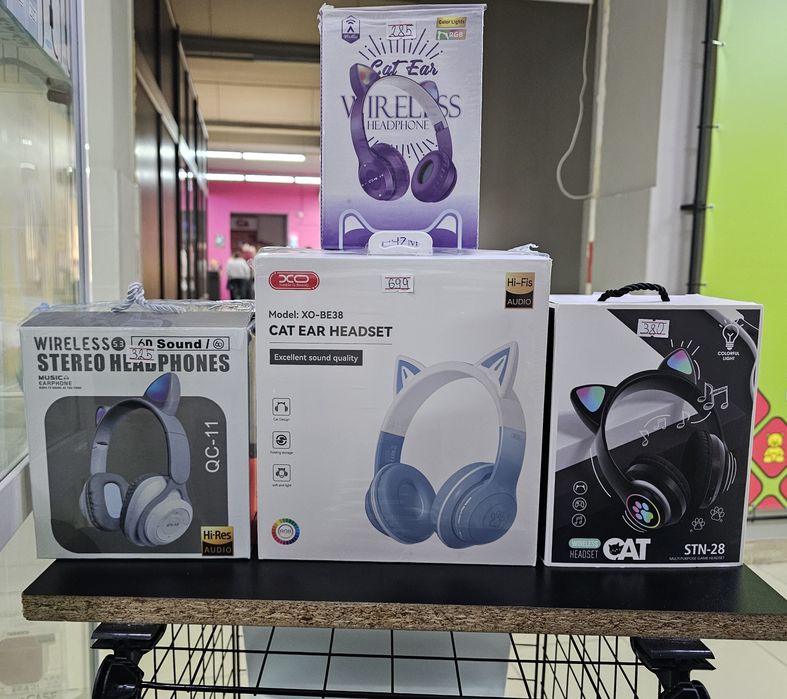 Накладні бездротові навушники CAT EAR