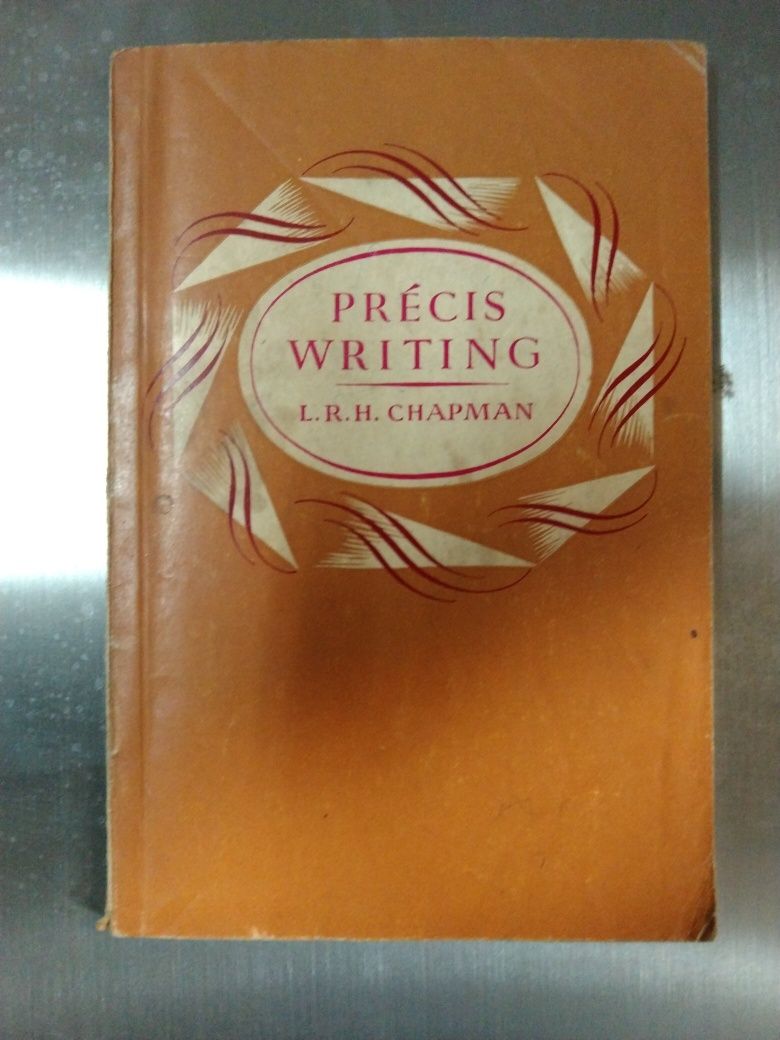 Livro antigo précis writing