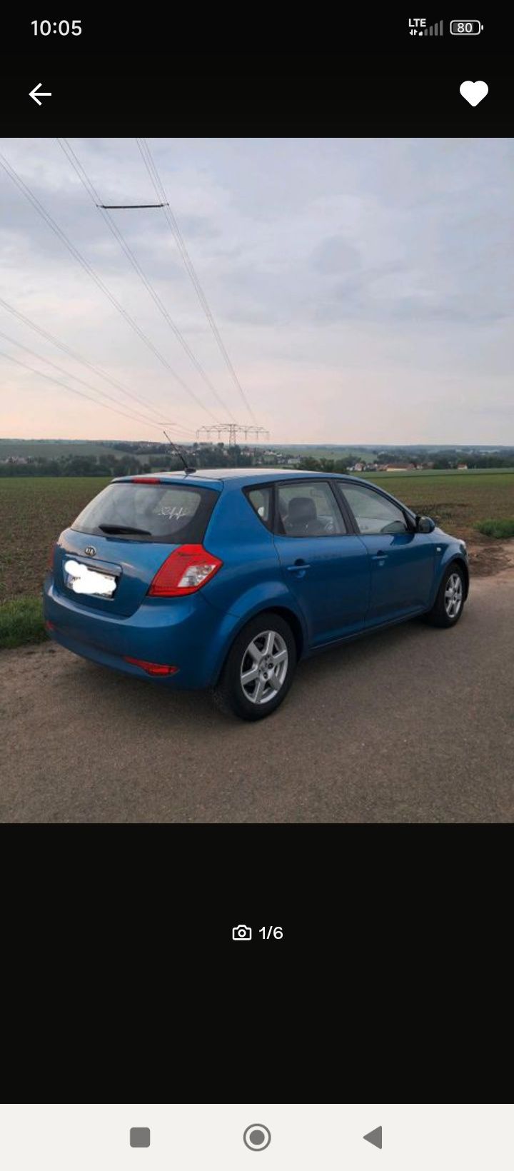 Kia cee'd ceed benzyna