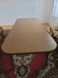 Stół drewniany-2,60 m-po rozłożeniu 3,20 m