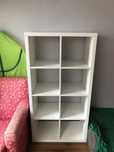 regał kallax ikea 2x4 biały