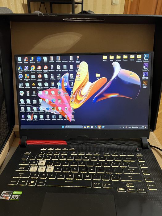 asus rog strix g15 r7 4800h rtx 3050, 32gb