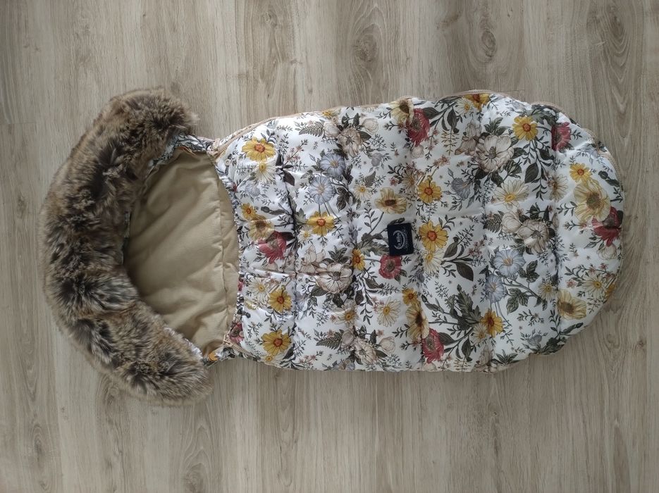 La Millou Śpiworek do gondoli, wózka Vintage Meadow Aspen zimowy