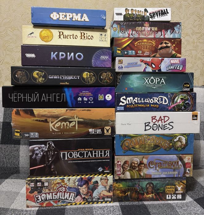 Оновлена наявність! Настільні ігри, плеймати