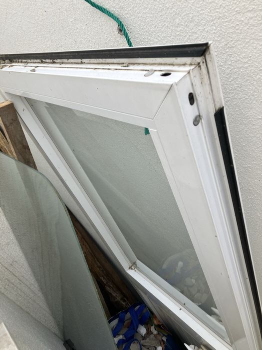 porta exteriore metal com janela