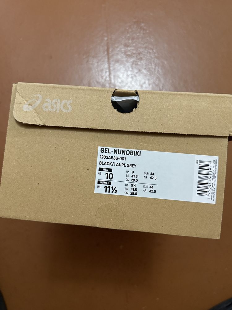 Кросовки Asics GEL-NUNOBIKI. Оригинал. 44 ( 28см )