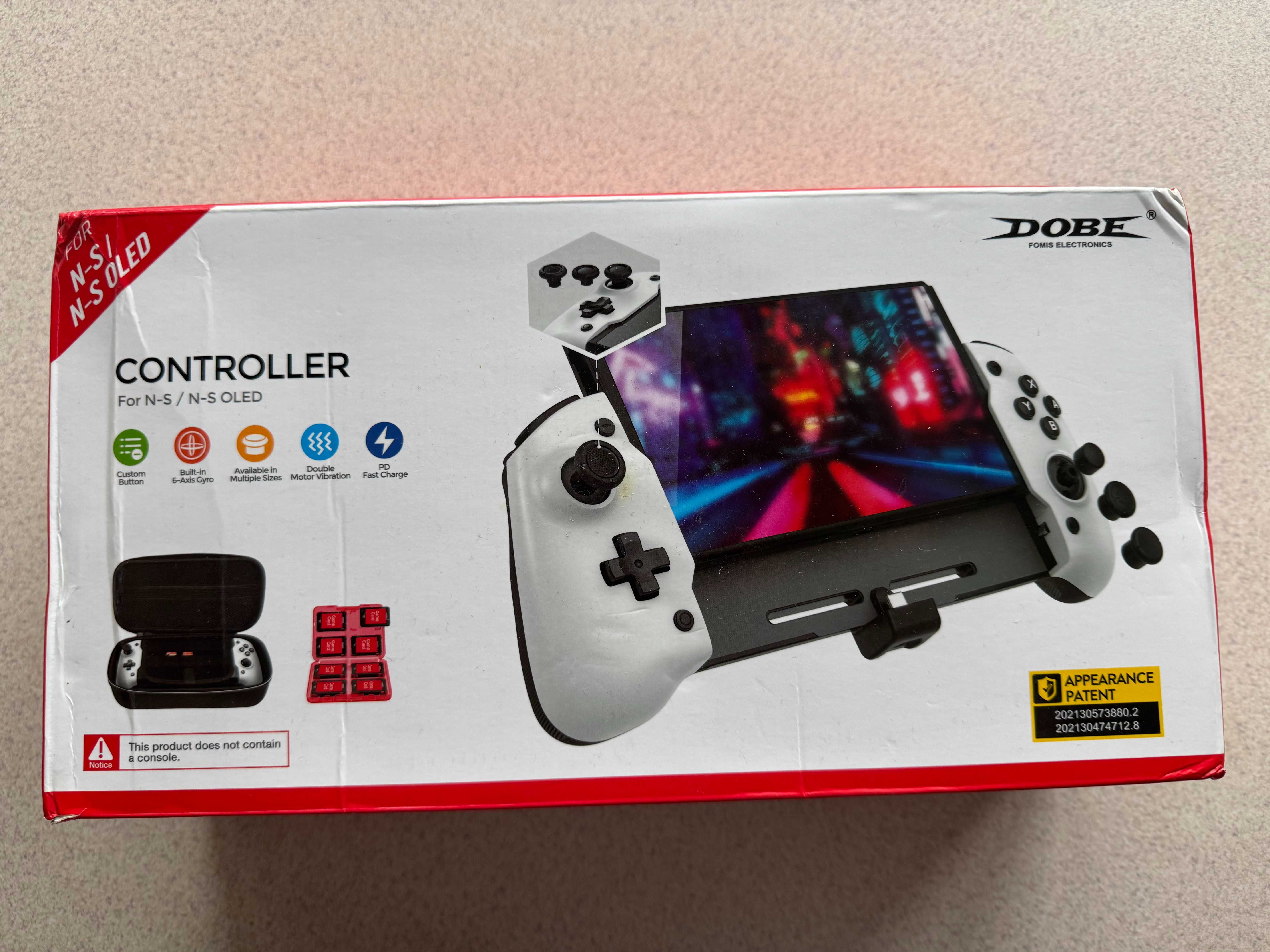 Контролер Dobe TNS-1201 для Nintendo Switch OLED + Кейс Чохол joypad