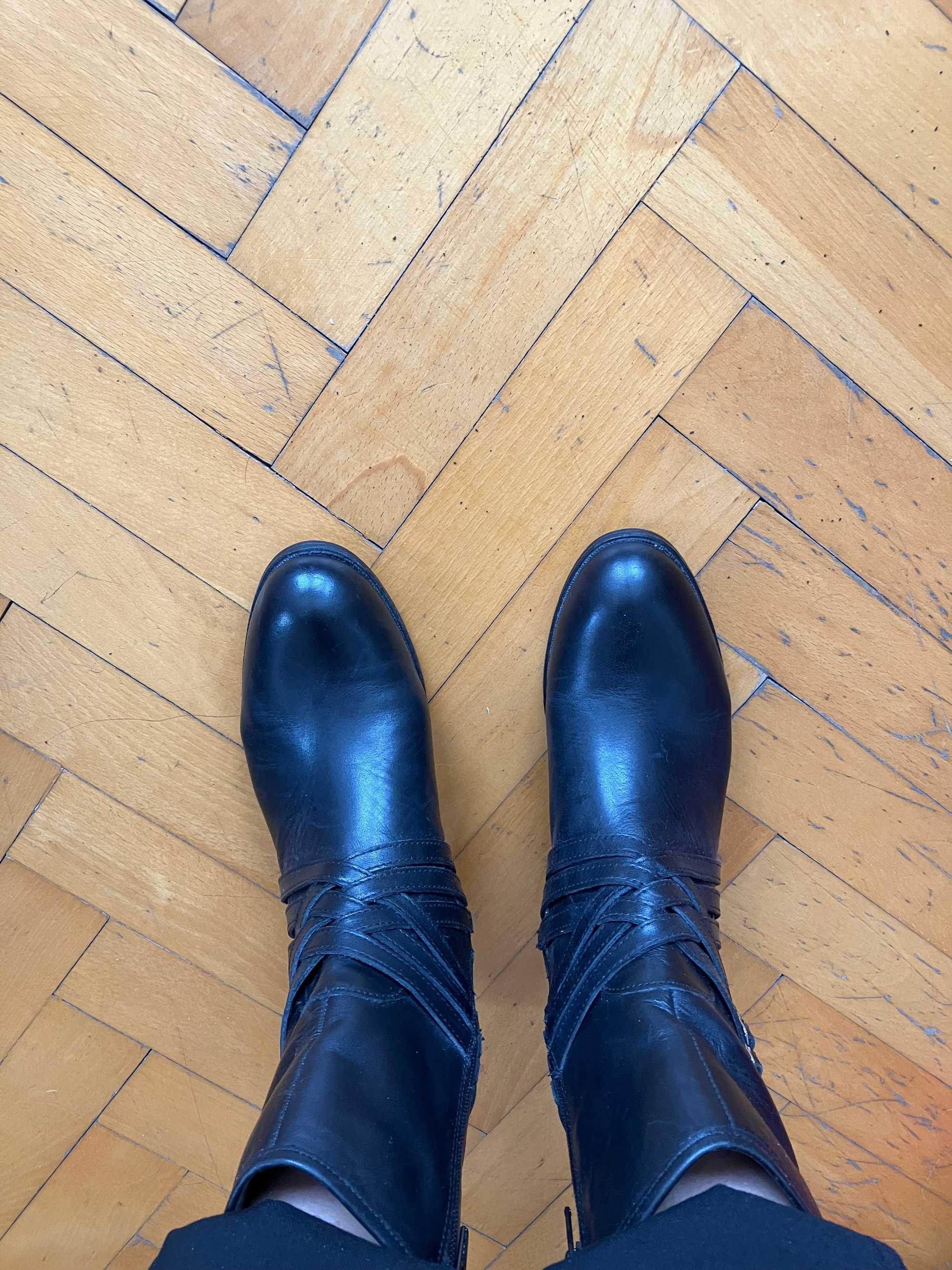 Piękne, nowe botki Ralph Lauren r 37,5 B