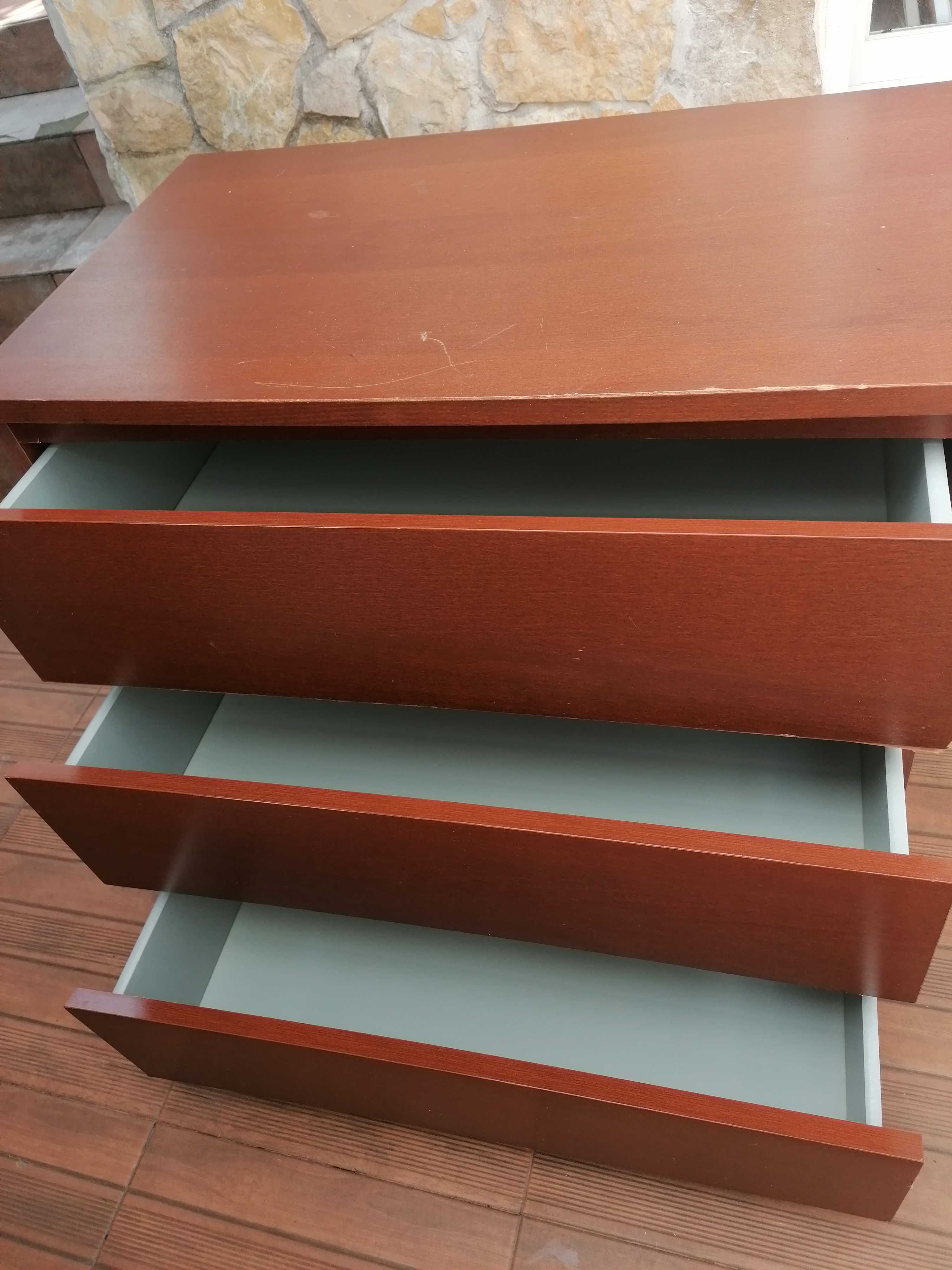 Cómoda Ikea Malm 3 gavetas