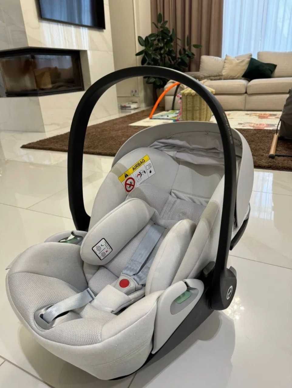 Cybex Cloud T i-Size plus (Platinum White) + ПОДАРУНОК адаптери