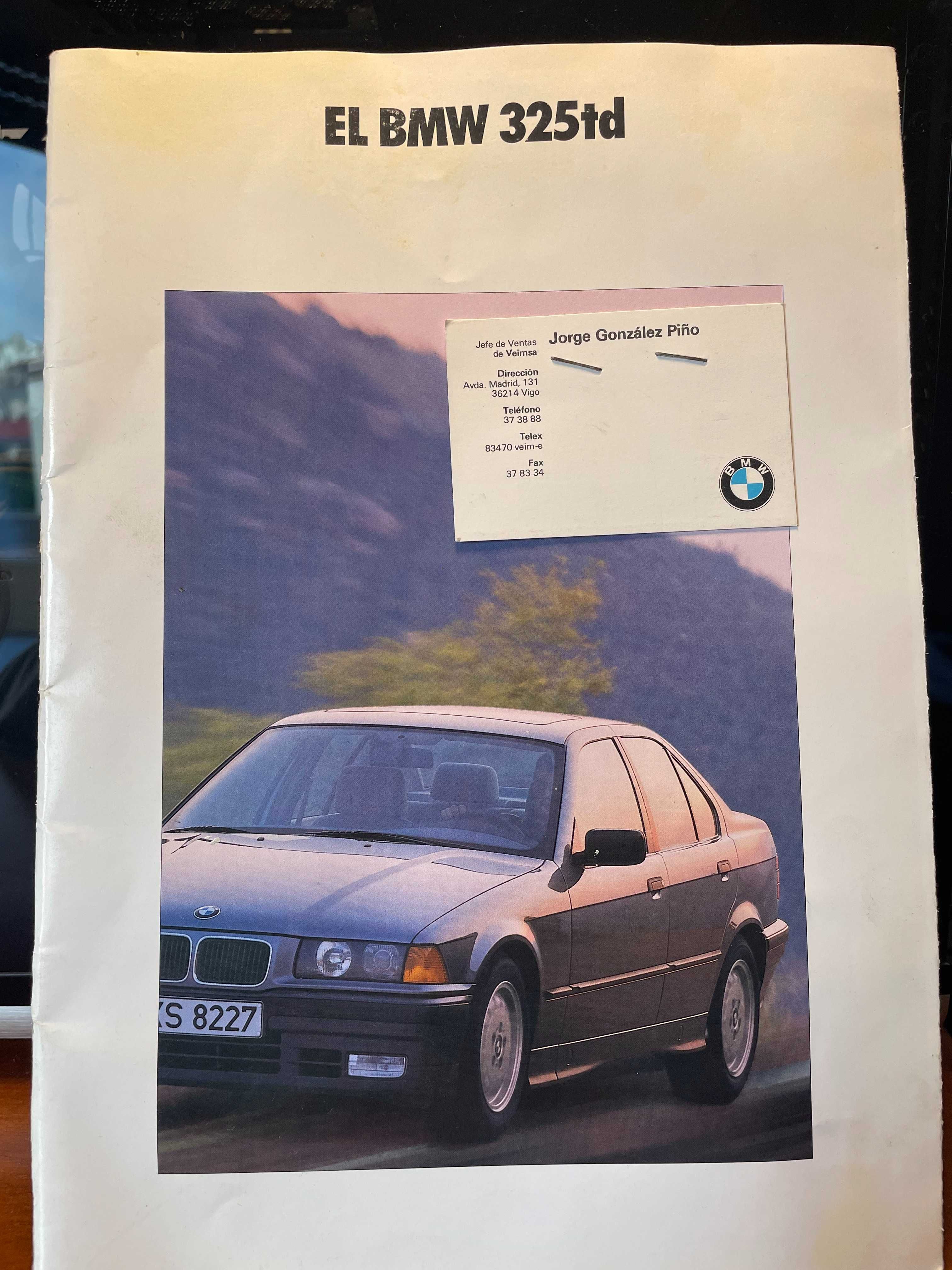 Catálogo BMW 325 td