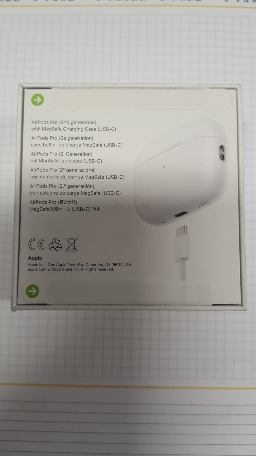 Słuchawki Apple AirPods Pro 2