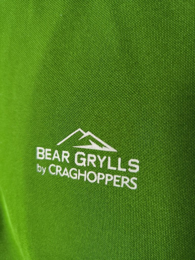 Bear Grylls by Craghoppers koszulka męska XL outdoor zielona czarna