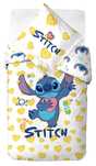 Pościel bawełniana licencyjna 140x200 Stitch Disney