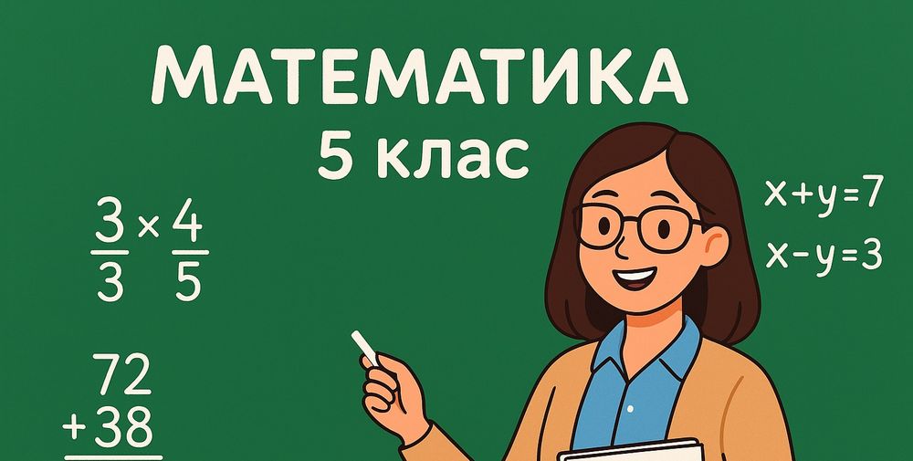 Репетитор з математики 1-5 клас .