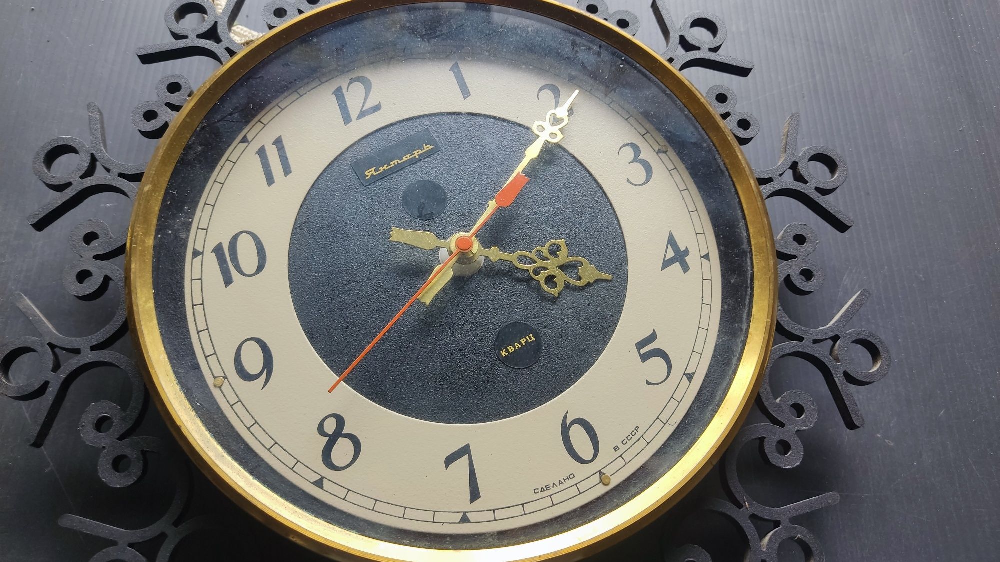 Stary Rosyjski zegar PRL zabytek antyk retro vintage
