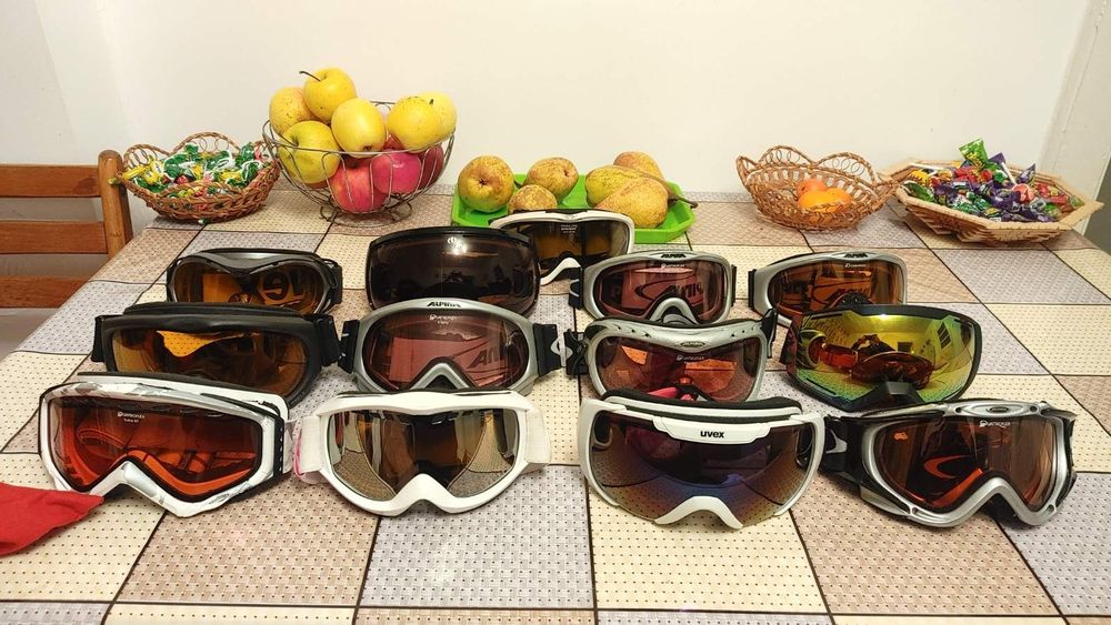 Чоловічі і жіночі окуляри лижні б/у Alpina Uvex Salomon
