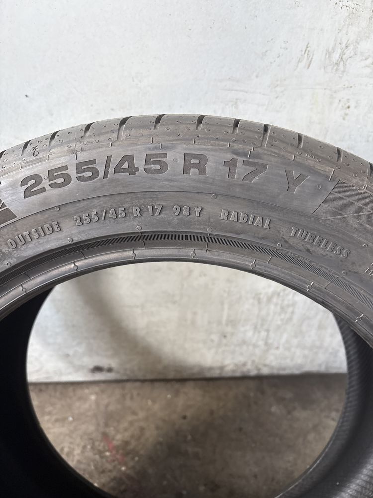 2x Opony Nowe Continental ContiSportContact TM5 255/45R/17 98Y
