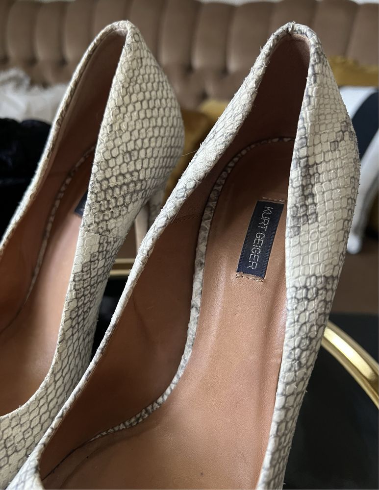 Kurt Geiger czółenka damskie szpilka rozmiar 38