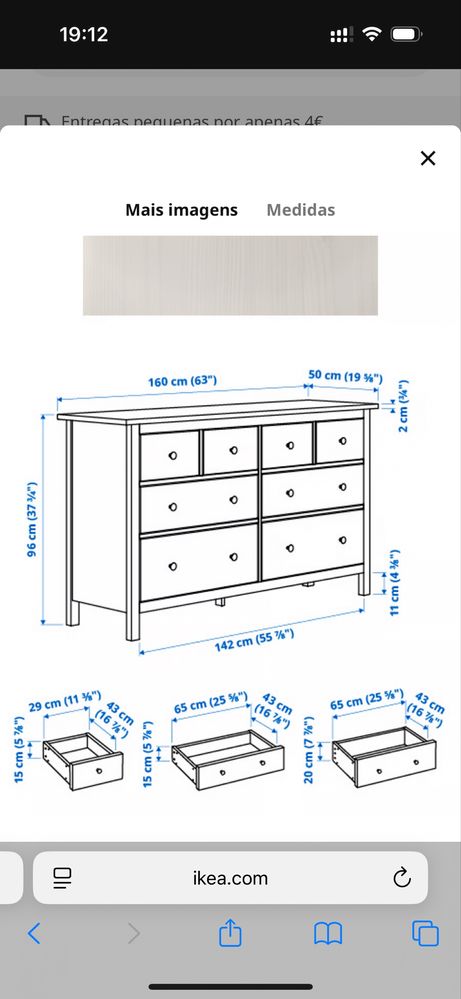 Comoda Hemnes Ikea
