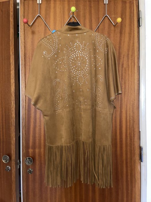 Casaco de camurça de senhora