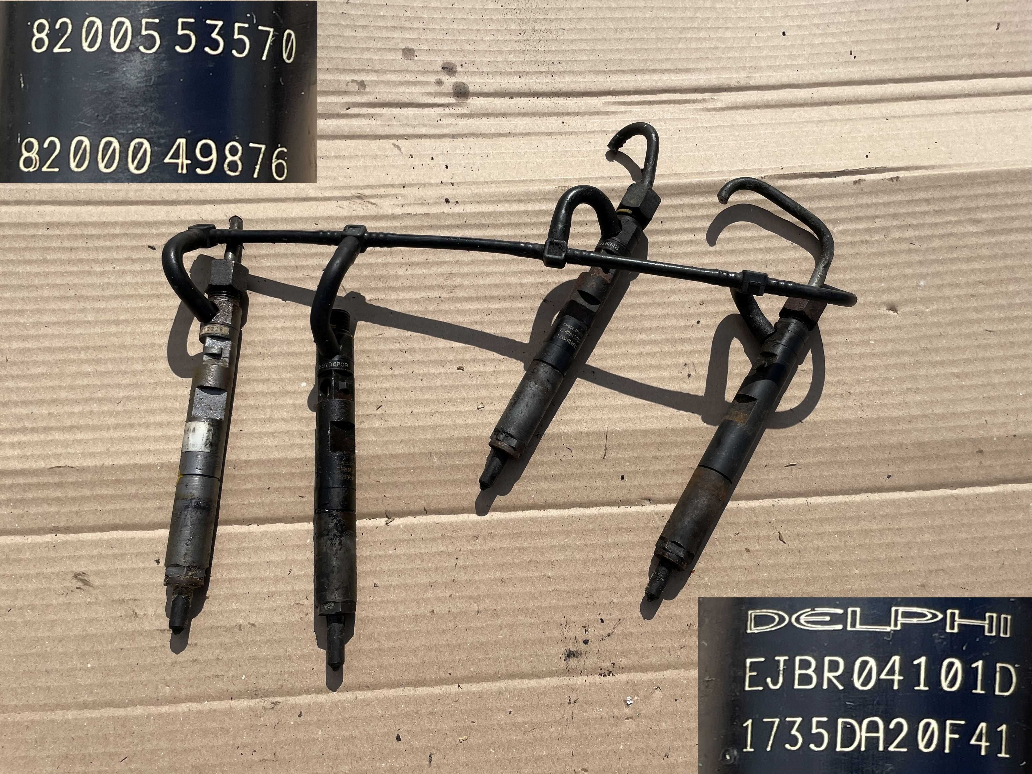 Wtryskiwacz wtrysk renault clio kangoo  megane 1,5 dci ejbr04101d
