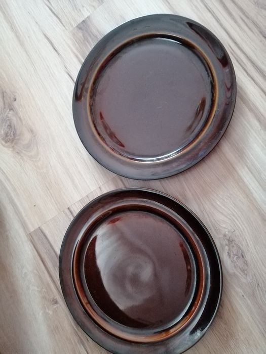 2 talerze 19cm  porcelit Pruszkow Prl