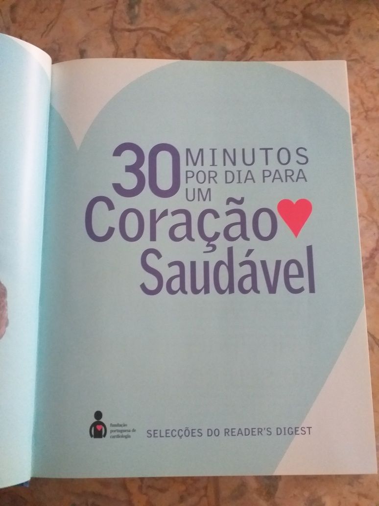 Livro "30 minutos por dia  para um coração saudável "