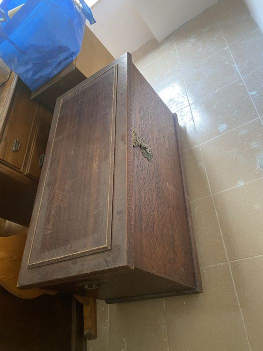 Baú em madeira para restaurar