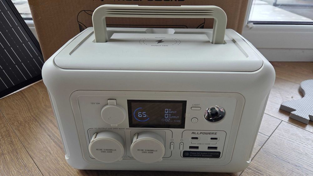 NOWY Powerbank Allpowers R600,stacja ładowania,GRATIS kabel do auta
