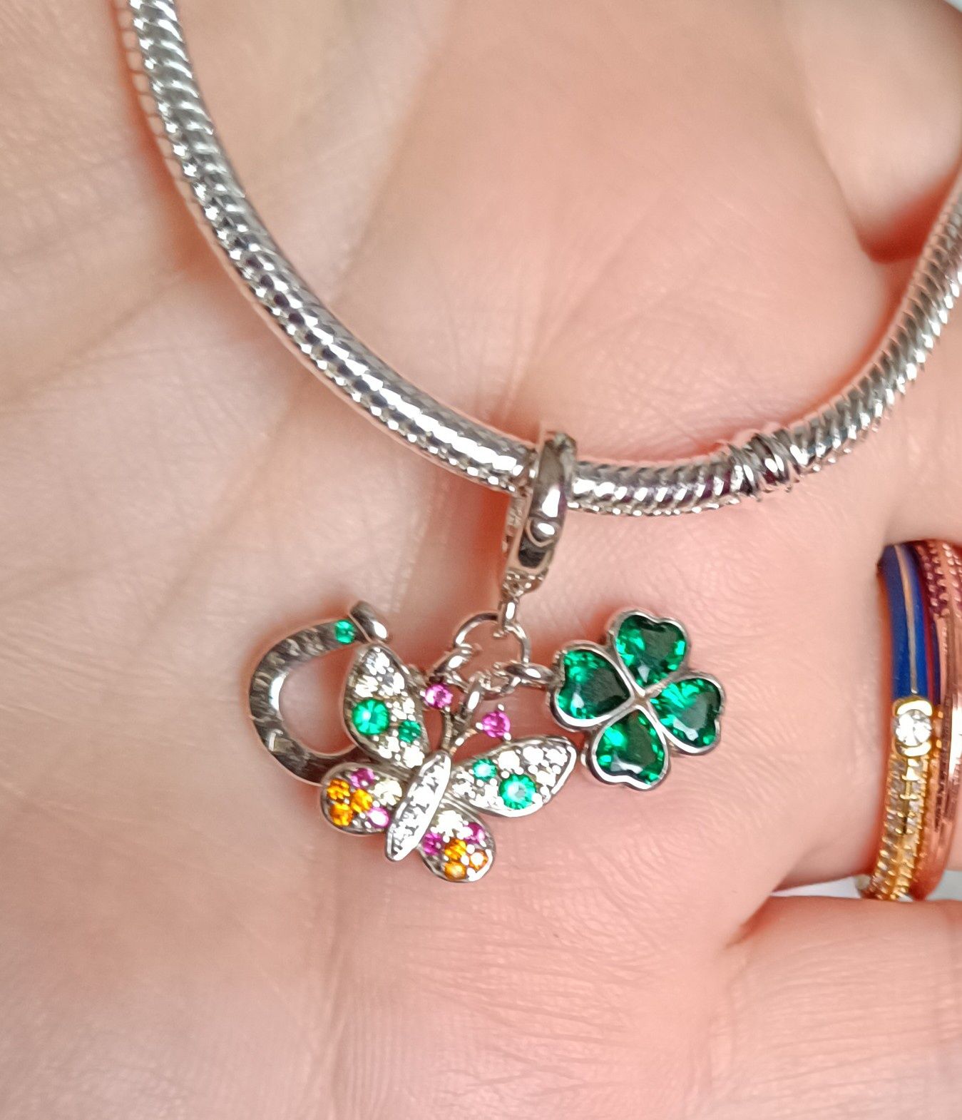 Nowy Charms zawieszka 3w1 beads s925 Dzień Kobiet dziś 1 zł InPost