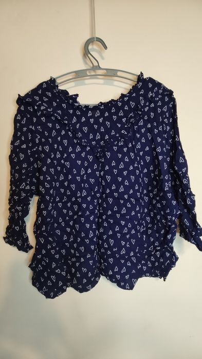 Рубашка в сердечки