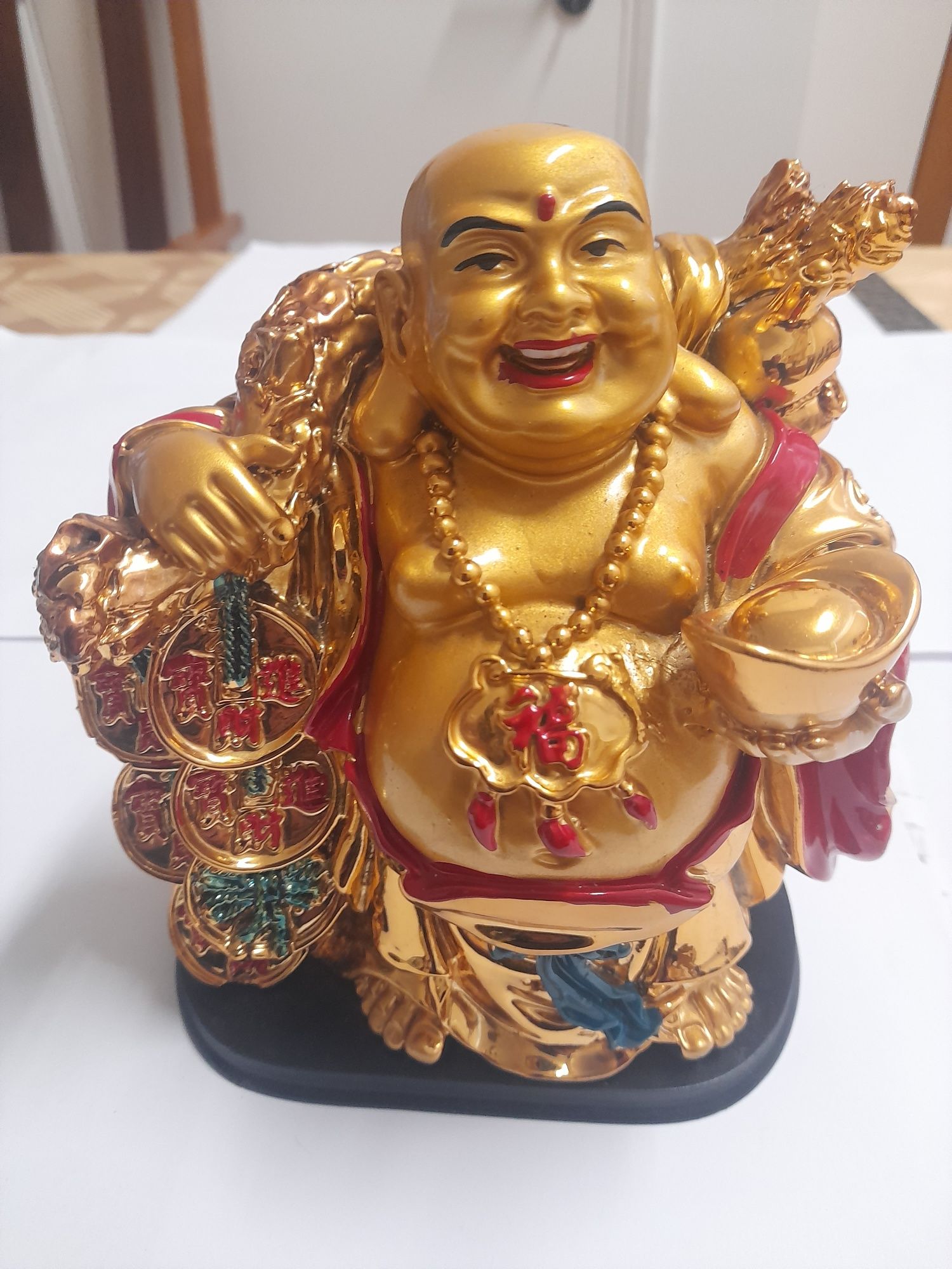 Estatueta de Buda, Felecidade e da Fortuna