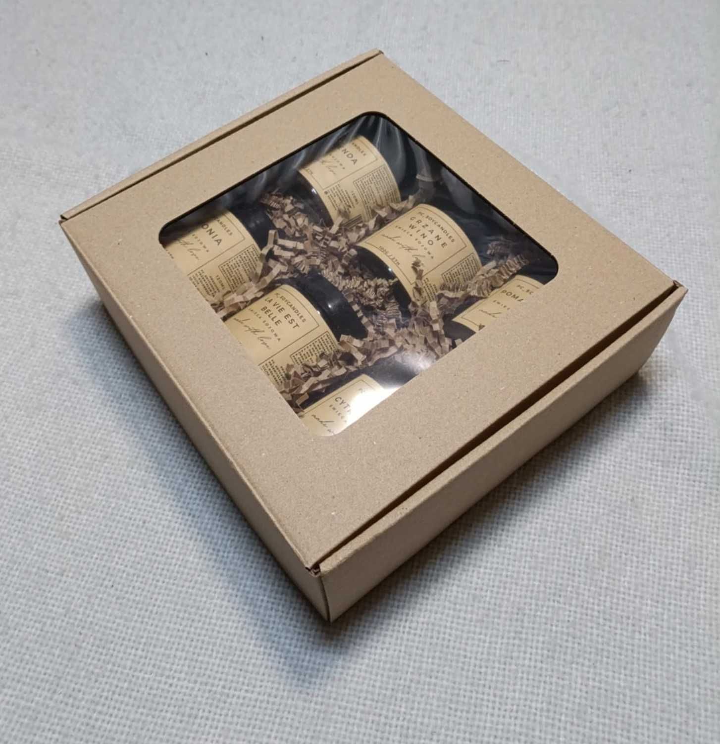 Zestaw Prezentowy Świece Sojowe Zapachowe 6x120ml