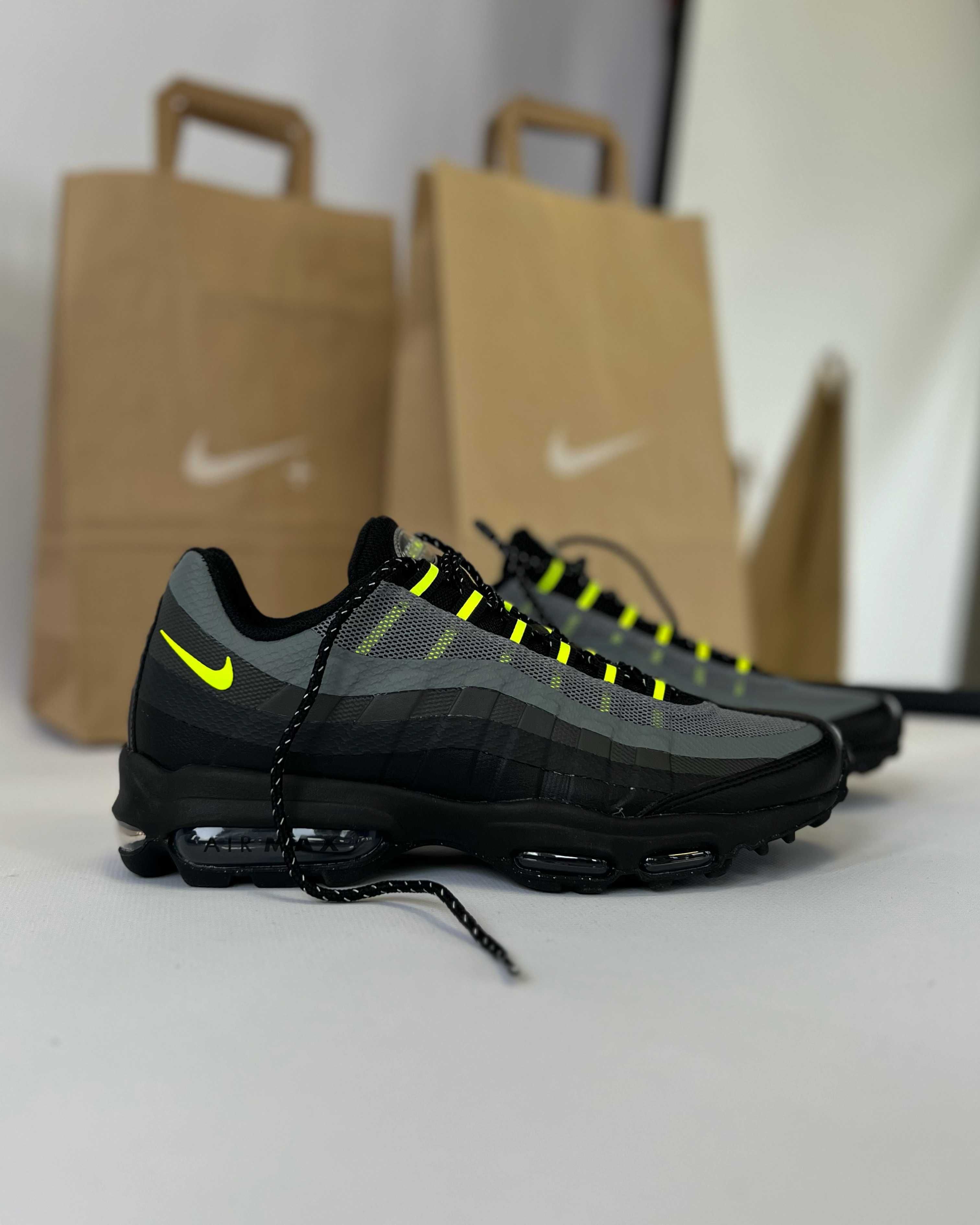 Кроссовки NIKE AIR MAX 95 ULTRA GREY Оригинал / В наличии