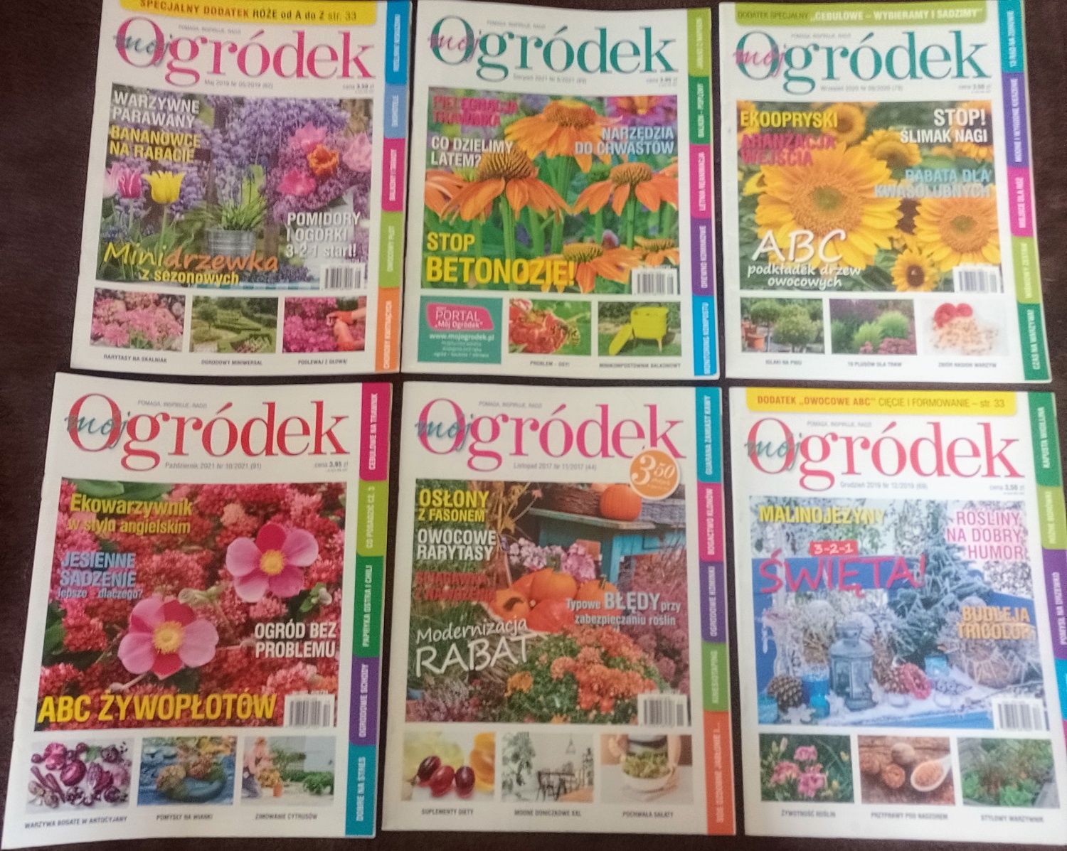 OGRODEK 6 numerów.