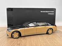 Mercedes-Benz Maybach S680 2021 (Black & Sand Yellow) 1:18 Almost Real