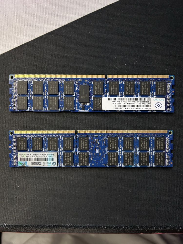 Оперативная память (4х2) 1333 MHz DDR3