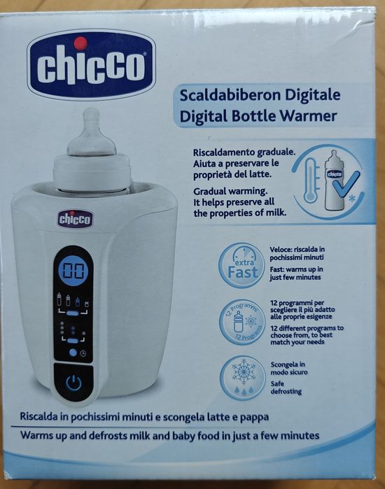 Podgrzewacz do butelek Chicco Digital z wyświetlaczem - stan bdb