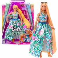 Barbie Extra Fancy Lalka w Sukience w Kwiaty HHN14