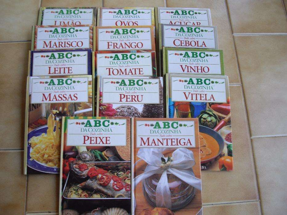 Coleção de livros de receitas de A a Z