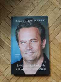 Książka Matthew Perry Friends biografia Przyjaciele, kochankowie