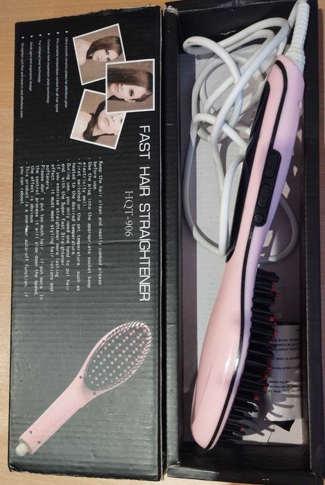 електричний гребінець для вирівнювання волосся