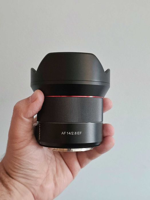 Objetiva Samyang 14mm f/2.8 AF para Canon – Excelente Estado!