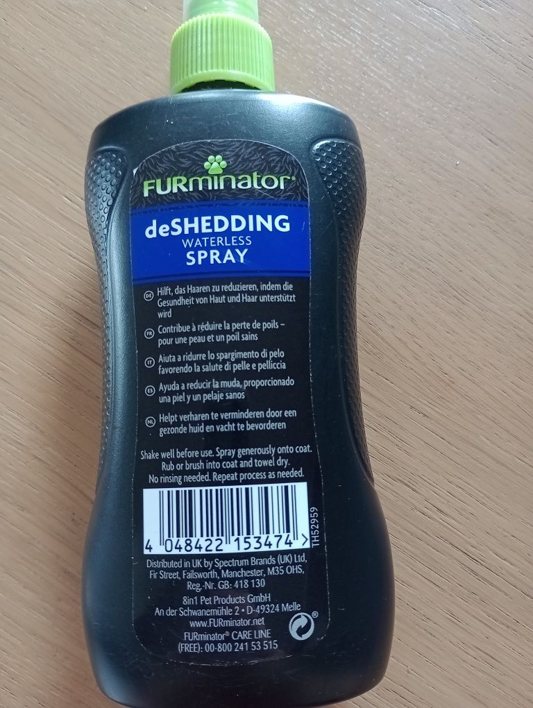 FURminator Spray - Suchy szampon dla psów