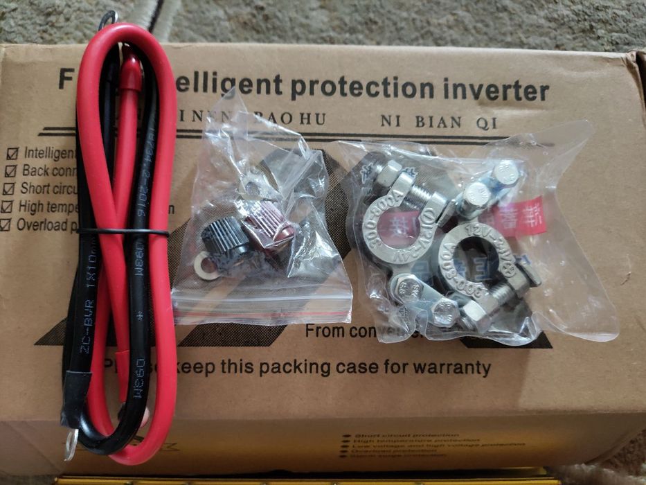 Инвертор 12-220 Чистий Синус 3000Вт Перетворювач напруги