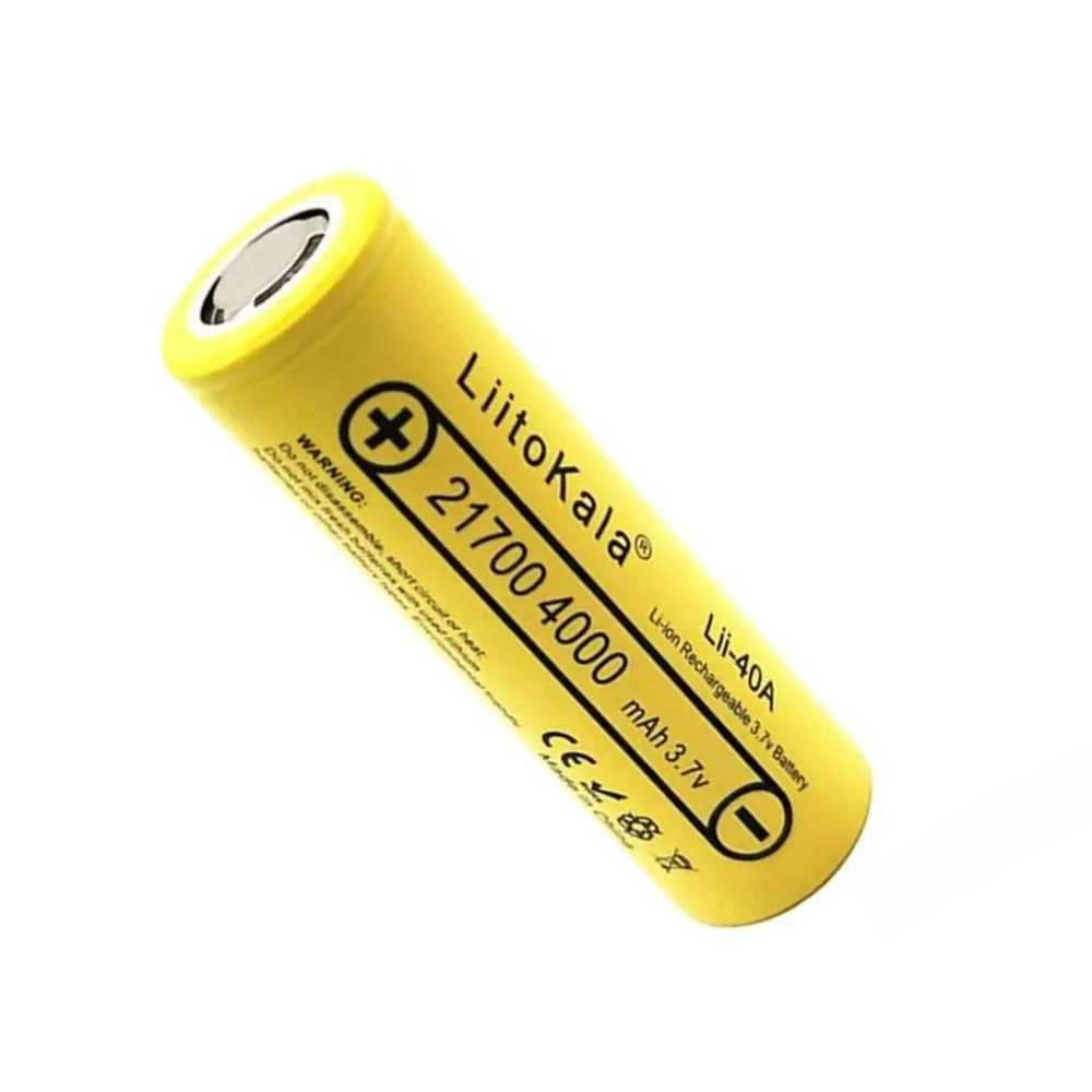 Аккумулятор LiitoKala 21700 Lii-40A 3.7В 4000мА·ч Li-ion