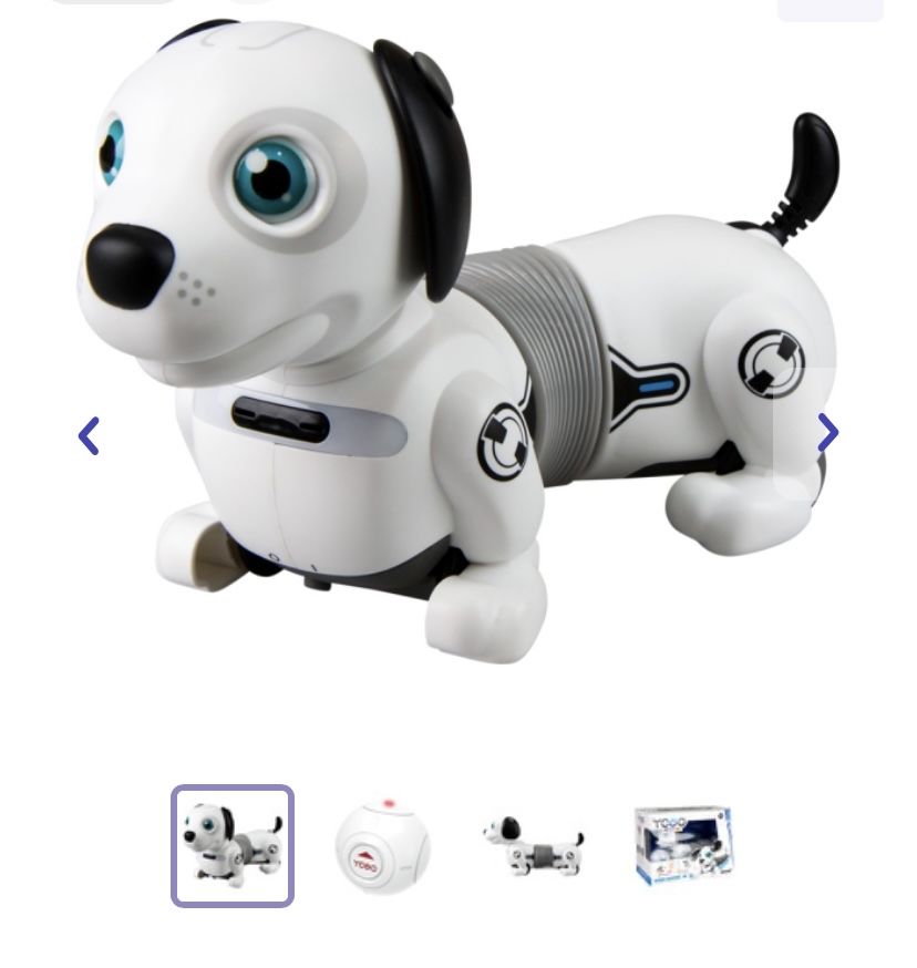 Іграшка робот собака інтерактивна silverlit dackel junior