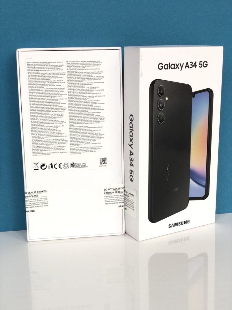 Мобільний телефон Смартфон Samsung Galaxy A34 5G 6/128ГБ