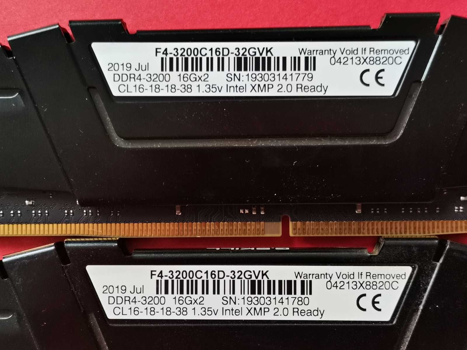 DDR4 32GB G.SkiLL RipJawsV -Komputer